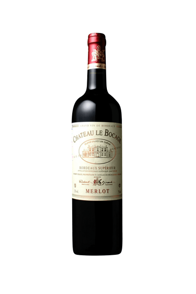 Château LE BOCAGE 2015 wino francuskie czerwone wytrawne