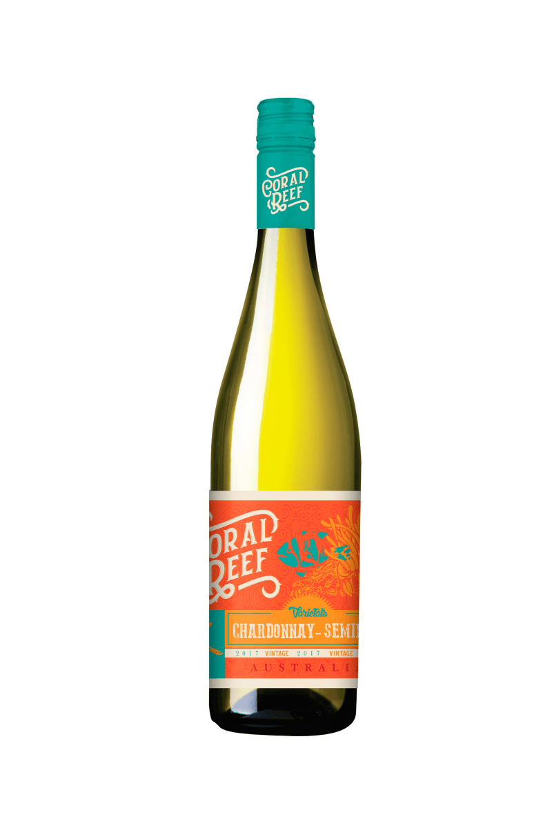 Coral Reef Chardonnay Semillon wino australijskie białe wytrawne