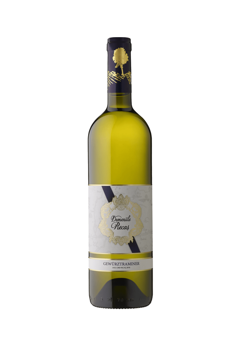Domeniile Recas Gewurtztraminer wino rumuńskie białe półsłodkie