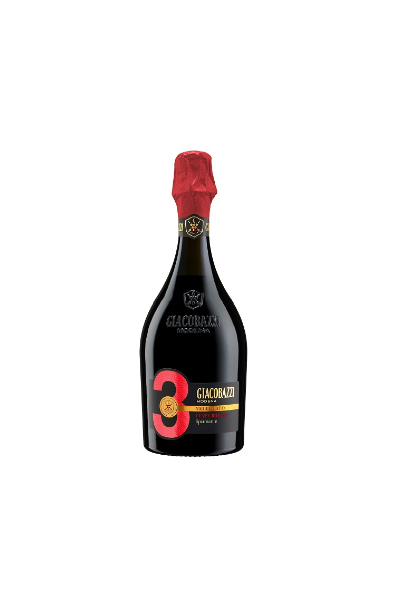 GIA Giacobazzi 3 wino włoskie czerwone półwytrawne musujące