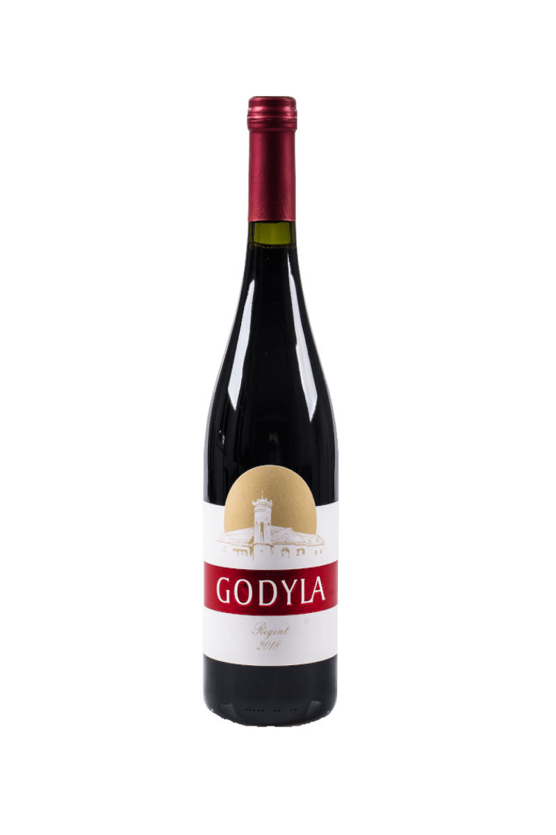 Godyla Regent 2018 wino polskie czerwone wytrawne