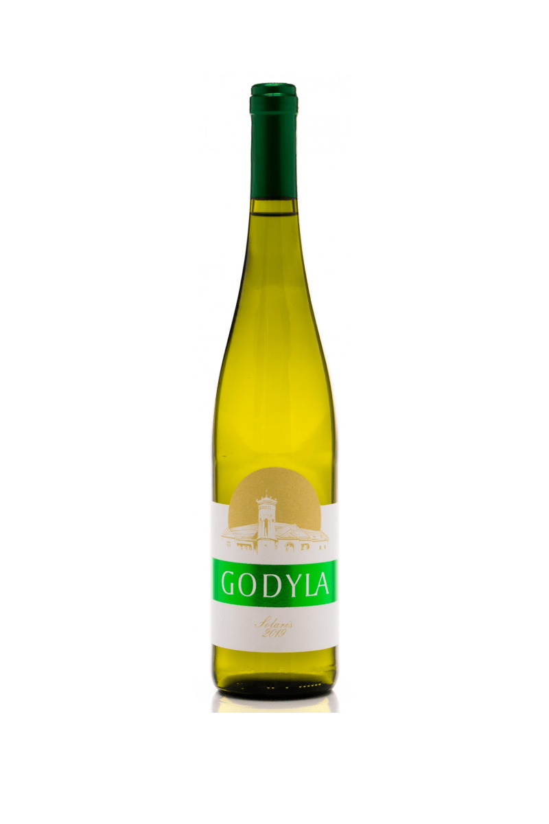 Godyla Solaris 2019 wino polskie białe wytrawne
