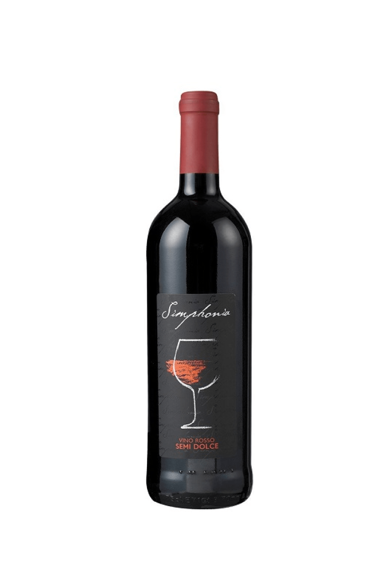 SIMPHONIA ROSSO SemiDolce wino włoskie czerwone półsłodkie
