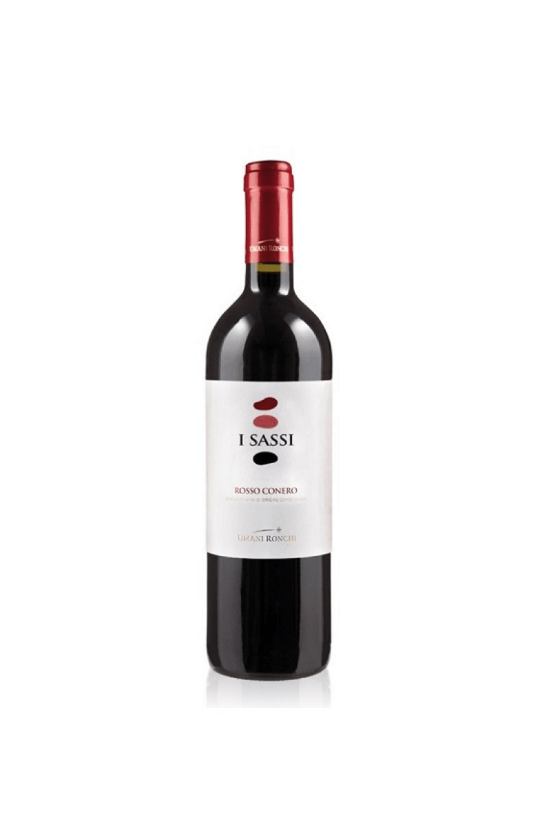 I SASSI Rosso Conero DOC wino włoskie czerwone wytrawne