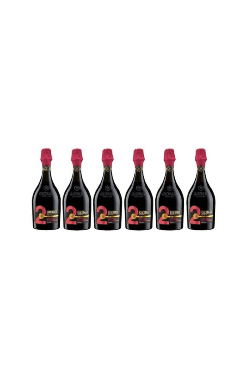 Zestaw GIA Giacobazzi 2 wino hiszpańskie czerwone półsłodkie musujące