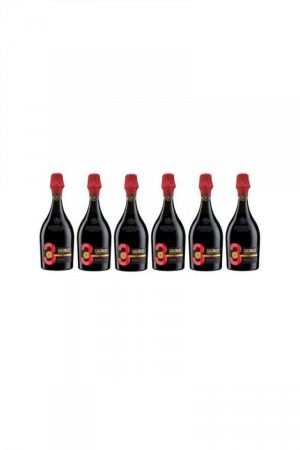 Zestaw GIA Giacobazzi 3 wino hiszpańskie czerwone półwytrawne musujące