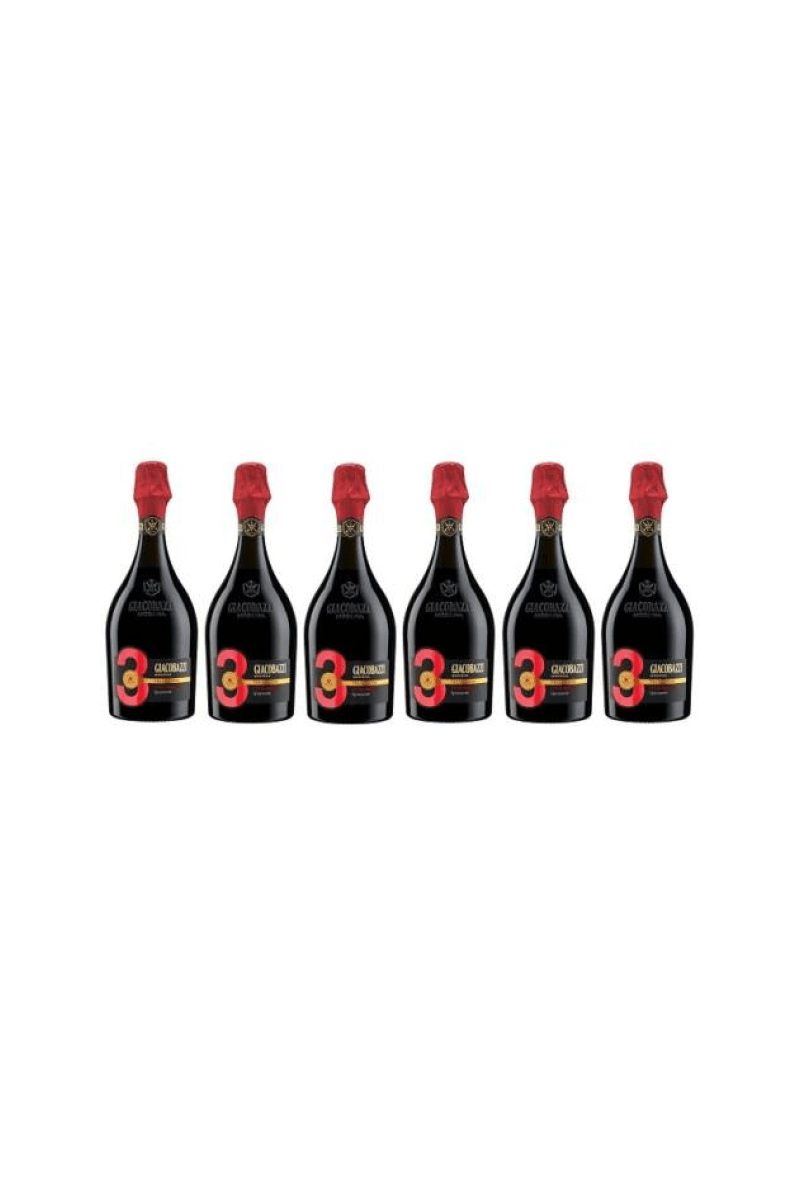 Zestaw GIA Giacobazzi 3 wino hiszpańskie czerwone półwytrawne musujące
