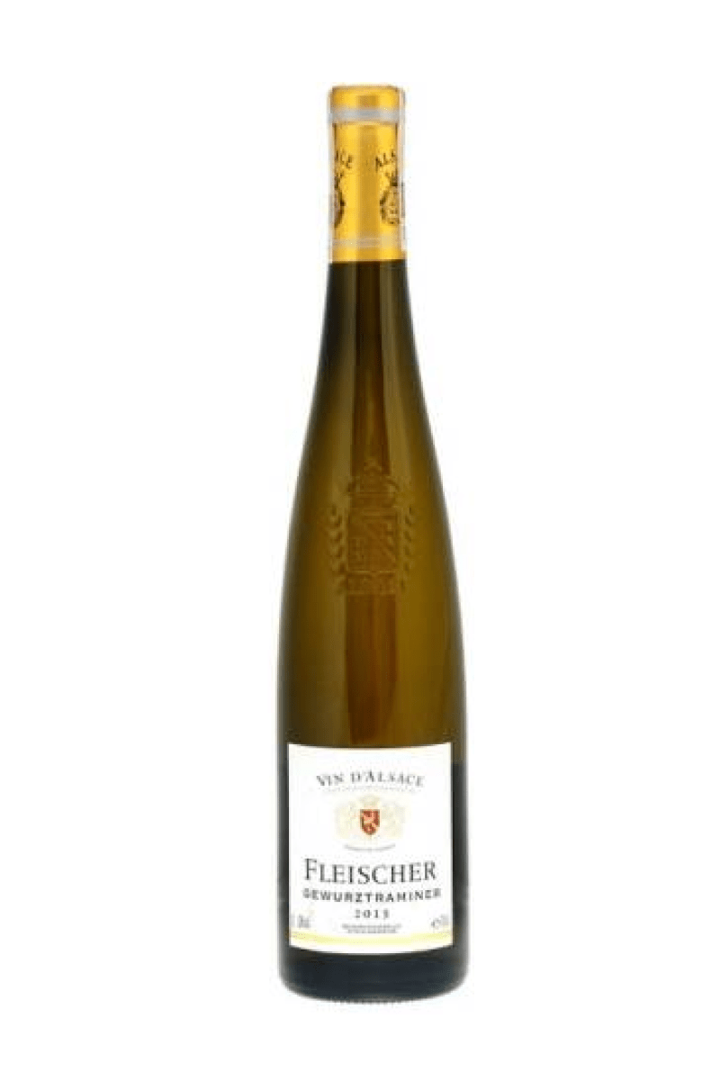 Fleischer Alsace AOP Gewurztraminer wino francuskie białe wytrawne