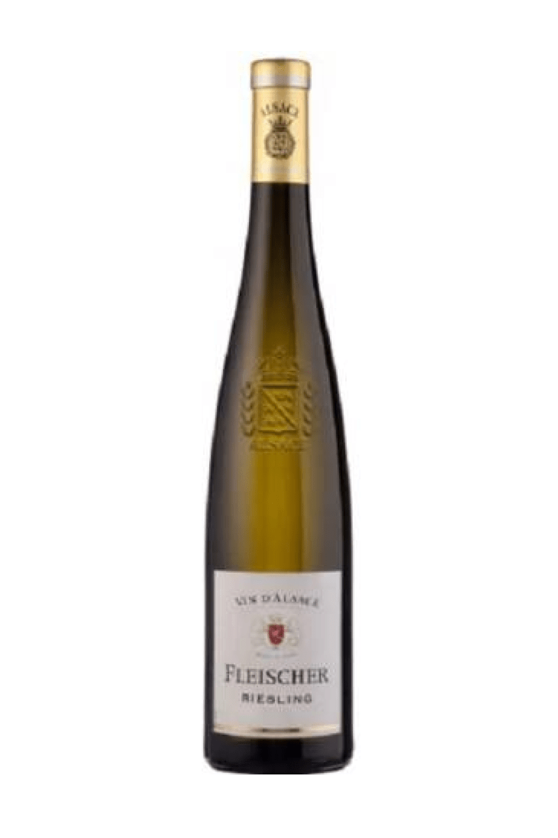 Fleischer Alsace AOP Riesling wino francuskie białe półwytrawne