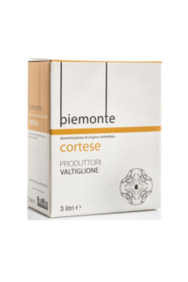 PIEMONTE DOC CORTESE 2020 Bag in Box 3L wino włoskie białe wytrawne