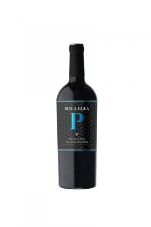 PRIMITIVO DI MANDURIA DOP ROCA EGEA 0,75 L wino włoskie czerwone wytrawne
