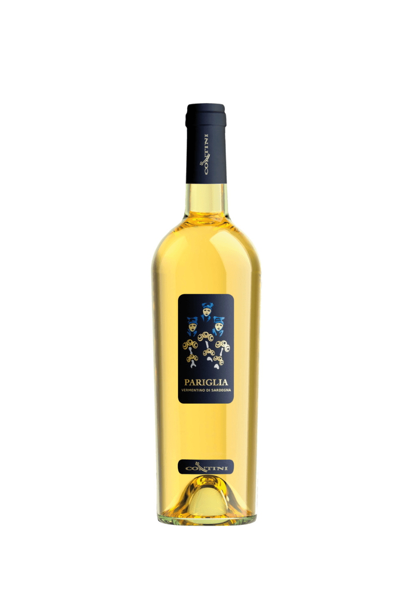 Vermentino di Sardegna Pariglia 2020 Contini wino włoskie białe wytrawne