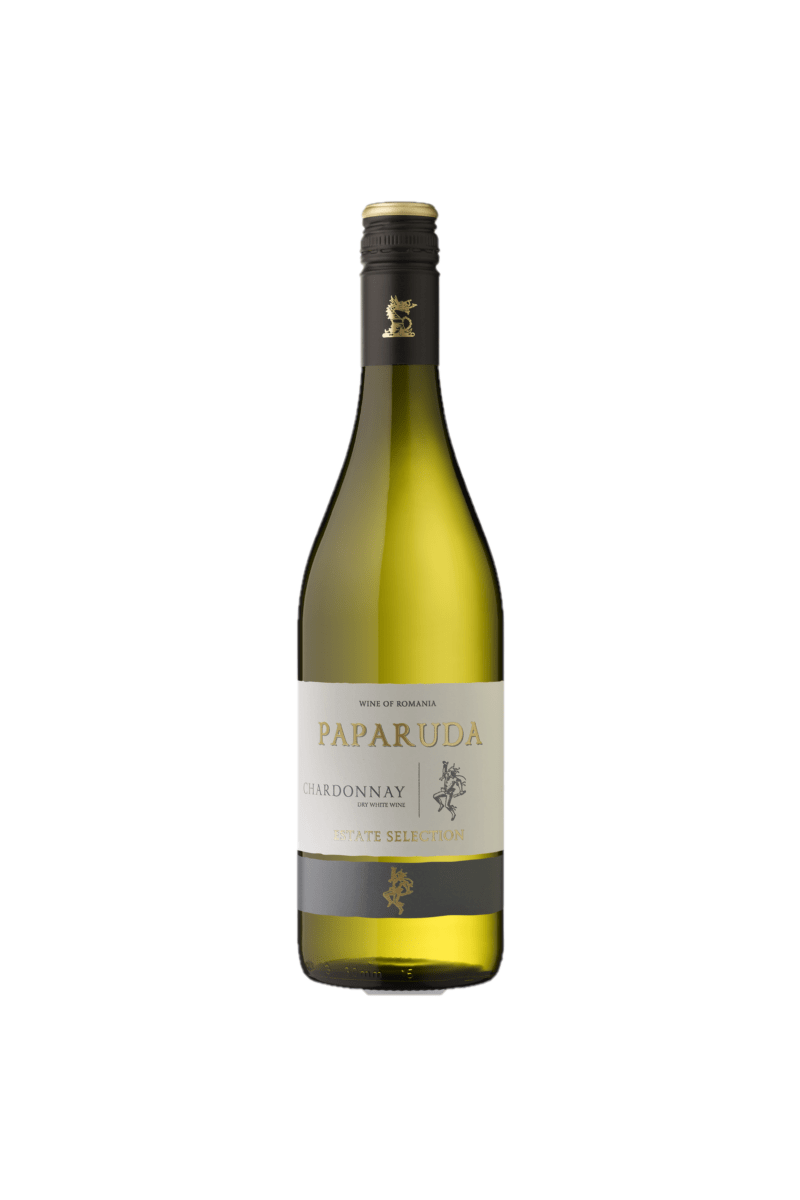 Paparuda Chardonnay wino rumuńskie białe wytrawne