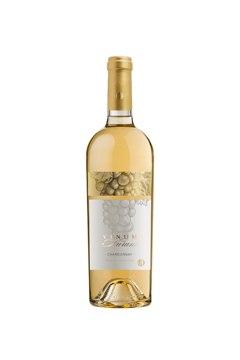 Vinum Aurum Chardonnay wino mołdawskie białe półwytrawne