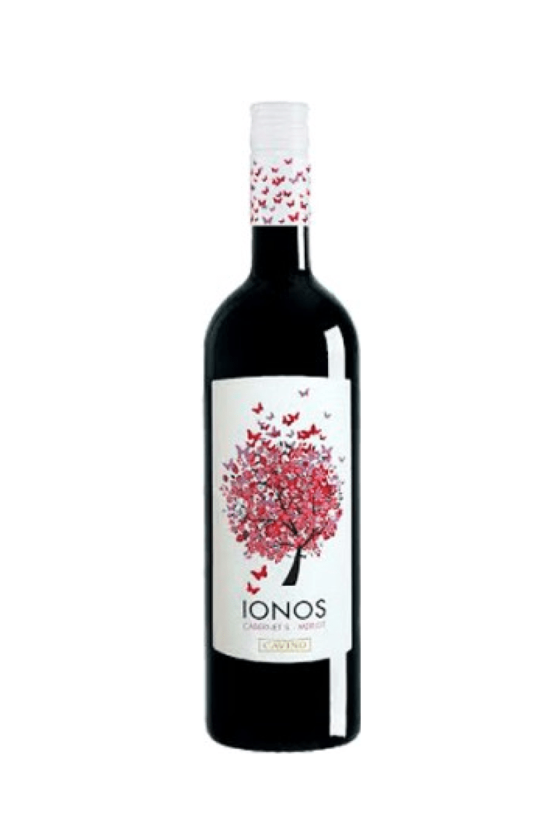 Cavino Ionos Red wino greckie czerwone wytrawne