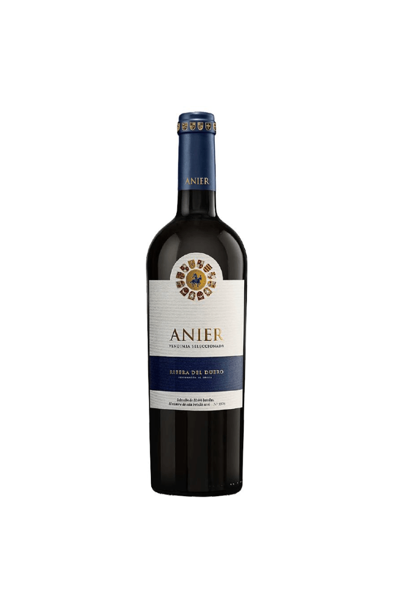 Anier Selected Vintage wino hiszpańskie czerwone wytrawne