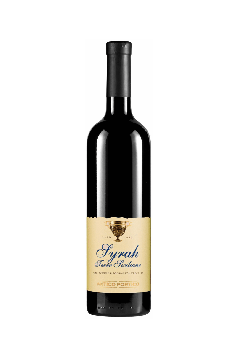 Antico SYRAH Terre Siciliane IGP wino włoskie czerwone wytrawne