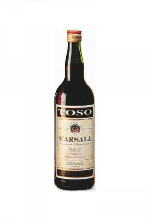 Toso Marsala Fine IP DOC wino włoskie białe słodkie