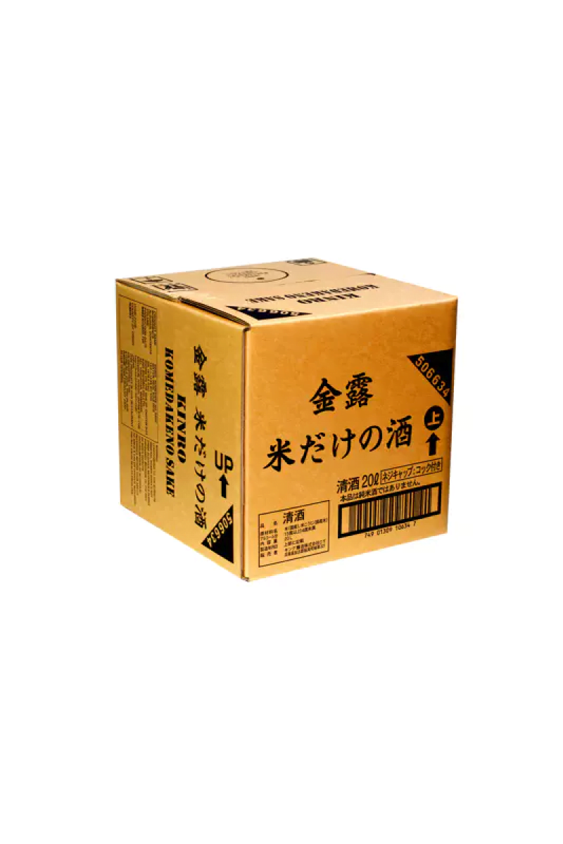 Sake Junmai KINRO 20L wino japońskie białe półwytrawne
