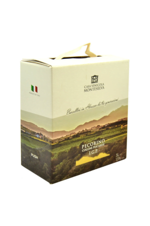 PECORINO COLLINE PESCARESI IGP BAG IN BOX wino włoskie białe wytrawne