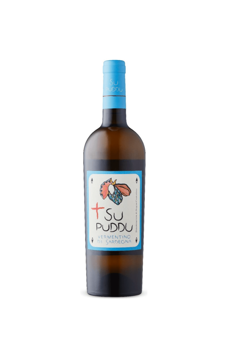 Alinos Su Puddu Vermentino di Sardegna DOC wino włoskie białe wytrawne