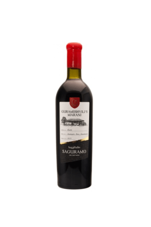 Guramishvilis Marani Saguramo Red wino gruzińskie czerwone wytrawne