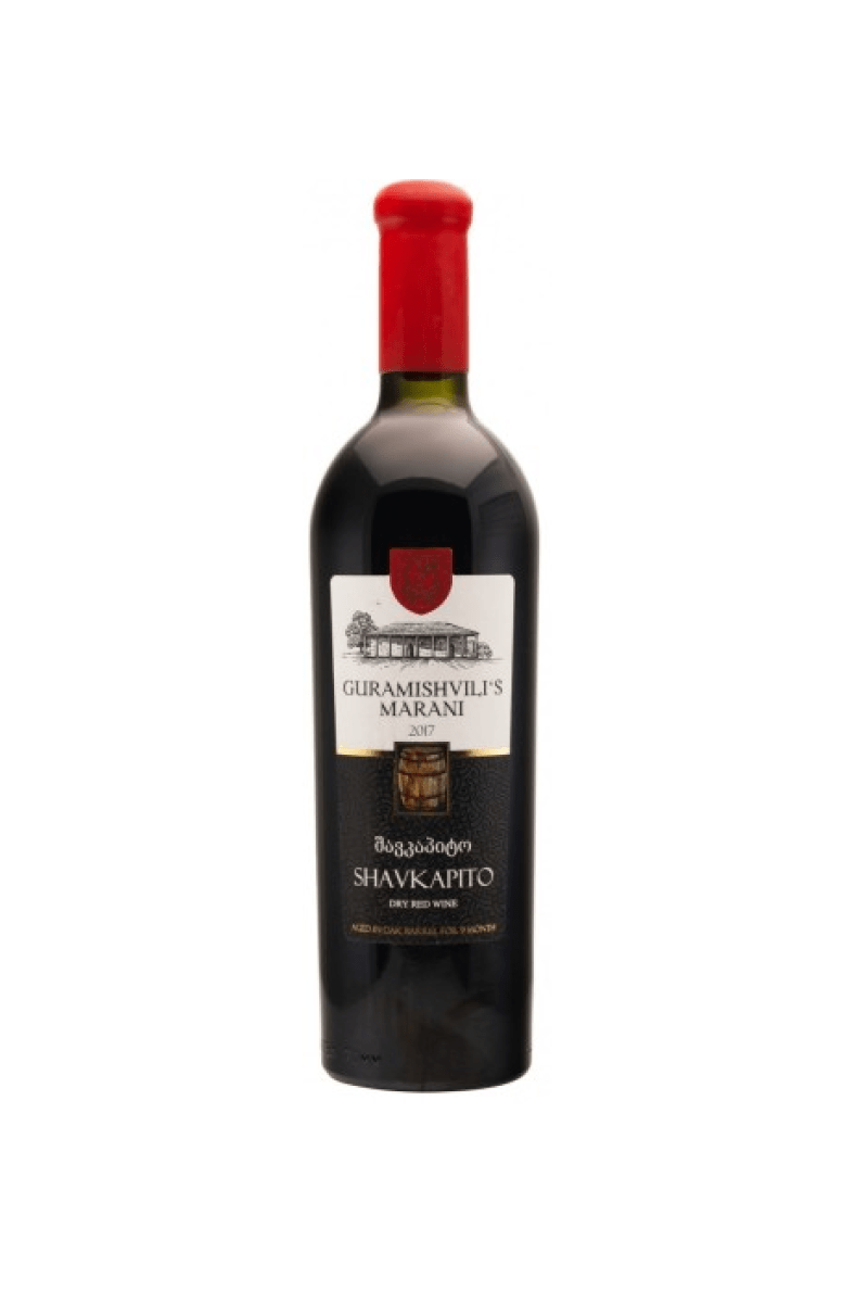 Guramishvilis Marani Shavkapito wino gruzińskie czerwone wytrawne