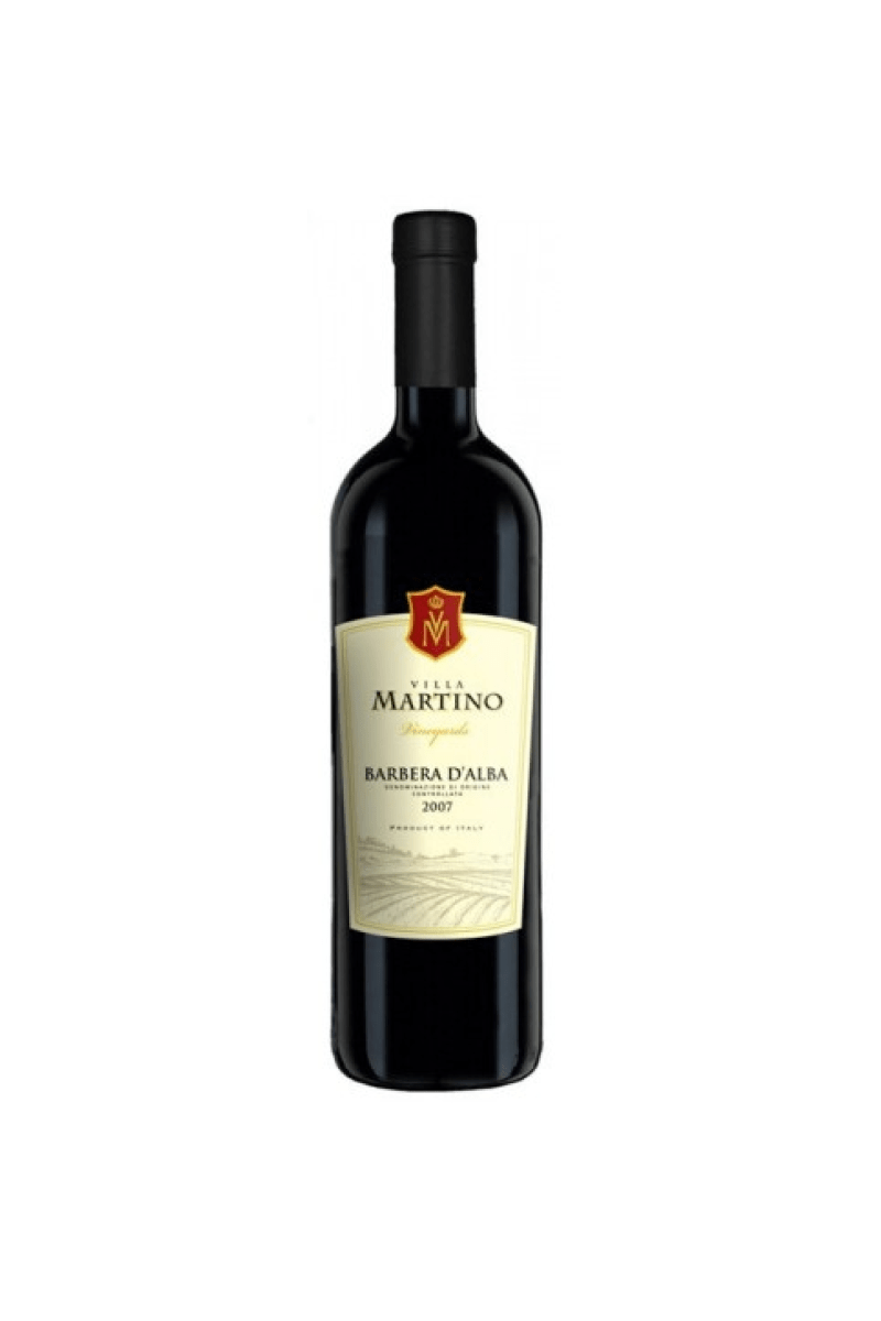 Barbera d’Alba D.O.C. Villa Martino wino włoskie czerwone wytrawne