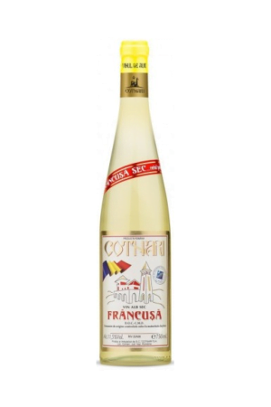 Cotnari Francusa sec wino rumuńskie białe wytrawne