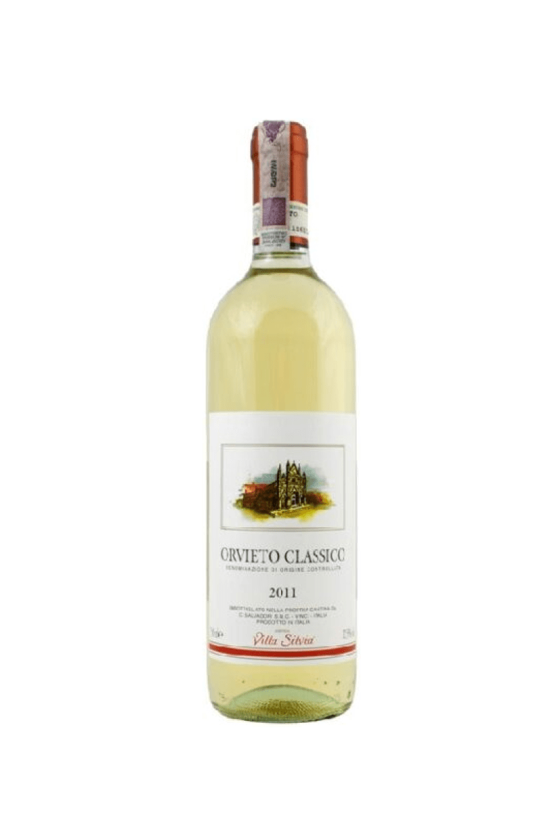 Orvieto Clasicco Villa Silvia wino włoskie białe wytrawne