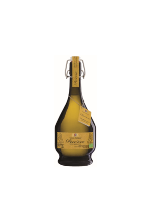 Pecc’oro Villa Teresa Frizzante Bio wino włoskie białe półwytrawne musujące