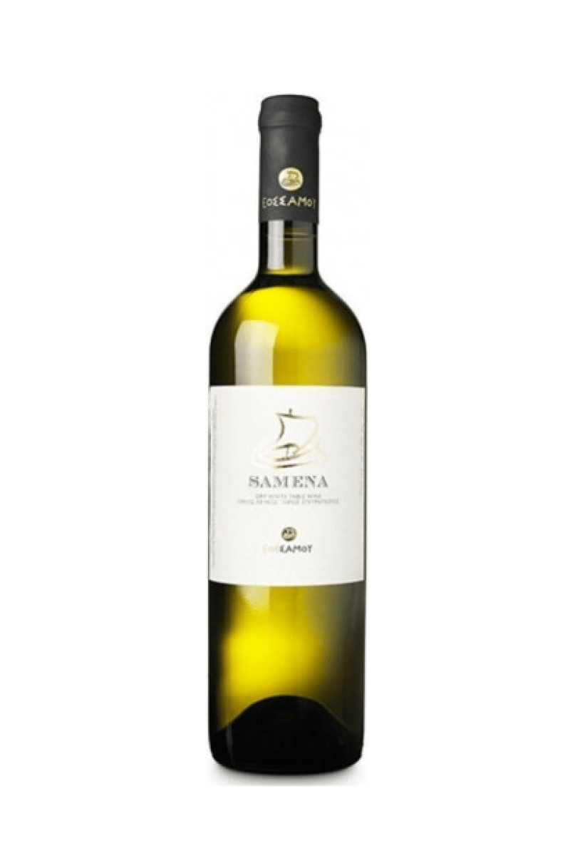Samos Samena, Muscat Dry wino greckie białe wytrawne