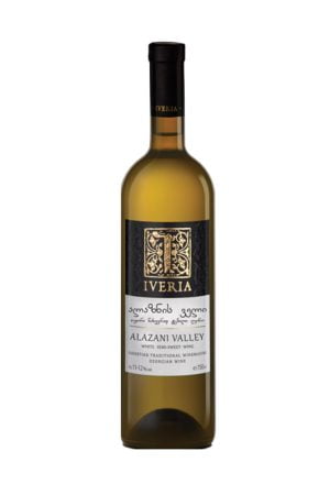 IVERIA Alazani wino gruzińskie białe półsłodkie