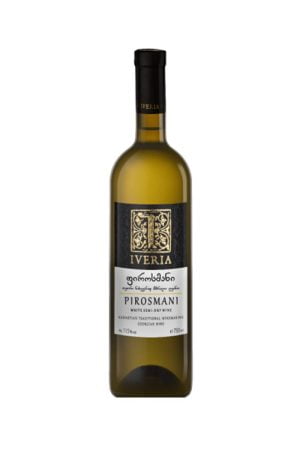 IVERIA Pirosmani wino gruzińskie białe półwytrawne