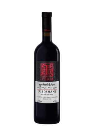 IVERIA Pirosmani wino gruzińskie czerwone półwytrawne
