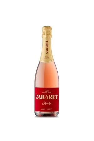 Cabaret Cava Brut Rosat wino hiszpańskie różowe musujące wytrawne