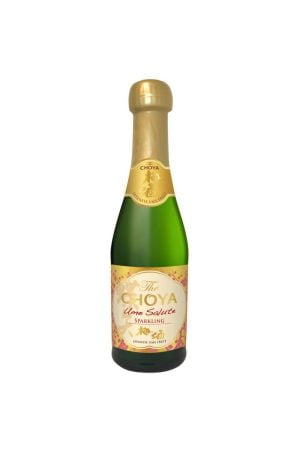 Choya Ume SALUTE sparkling 200ml wino japońskie białe słodkie musujące