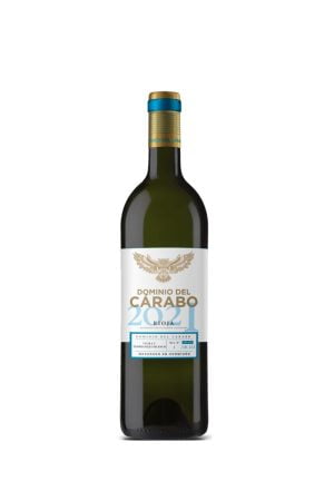 Dominio del Carabo Rioja Viura Tempranillo Bianco wino hiszpańskie białe wytrawne
