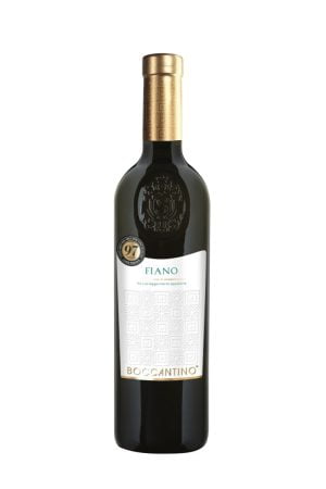 Boccantino Fiano Salento wino włoskie białe wytrawne