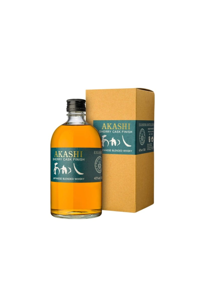 WHISKY AKASHI JAPANESE BLENDED SHERRY CASK japońska whisky