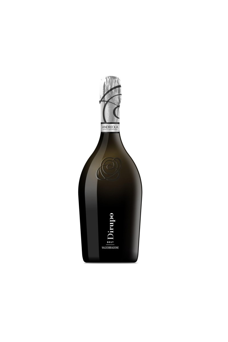 Andreola Dirupo Prosecco Valdobbiadene Brut 375ml wino włoskie białe wytrawne musujące