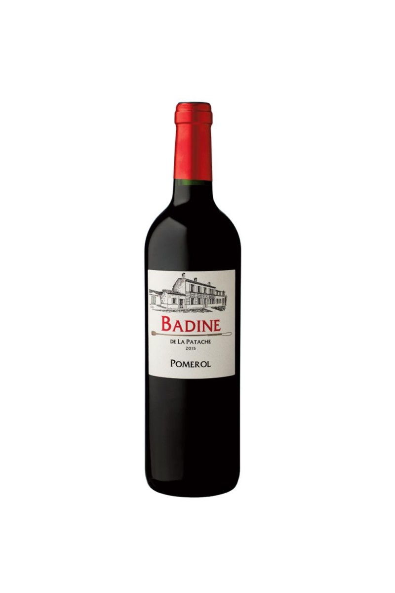 Badine de la Patache Pomerol wino francuskie czerwone wytrawne