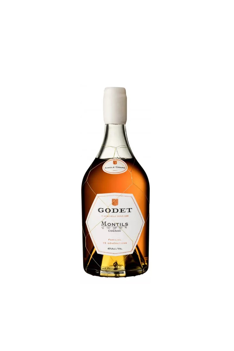 COGNAC GODET SINGLE GRAPE MONTILIS francuski koniak