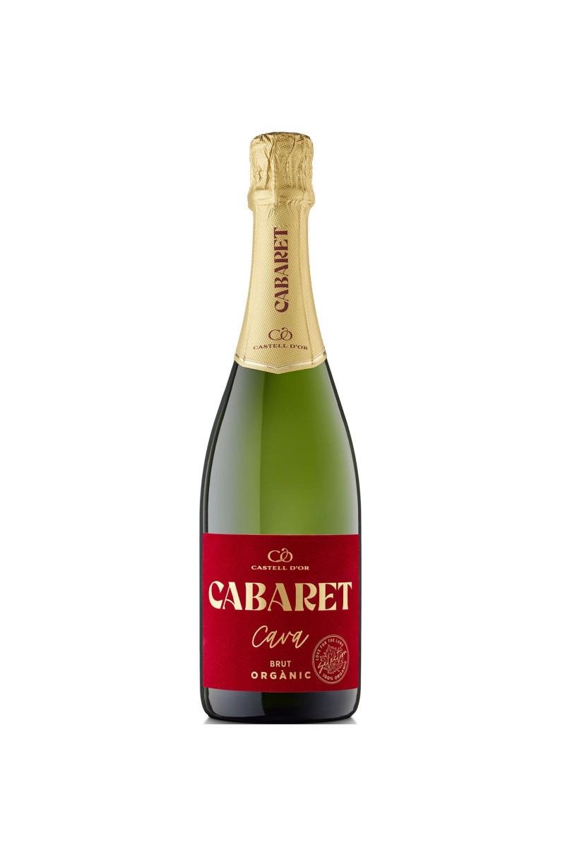 Cabaret Cava Brut Organic wino hiszpańskie białe wytrawne musujące