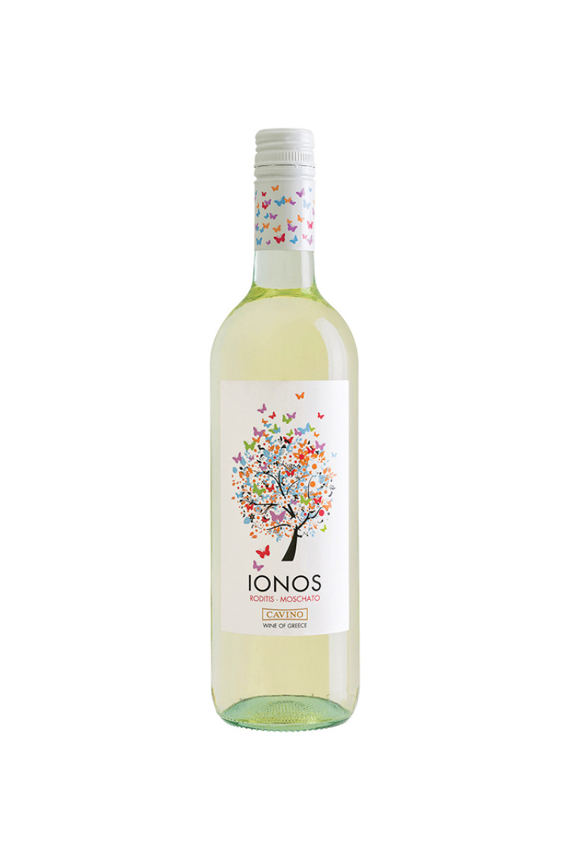 Cavino Ionos White wino greckie białe wytrawne