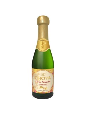 Choya Ume SALUTE sparkling 200ml wino japońskie białe słodkie musujące