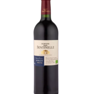 Domainede Sentinelle Merlot Bio Vegan wino francuskie czerwone wytrawne wegańskie