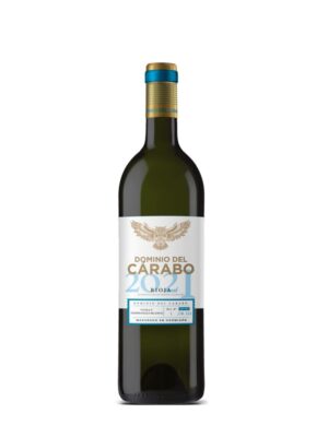 Dominio del Carabo Rioja Viura Tempranillo Bianco wino hiszpańskie białe wytrawne