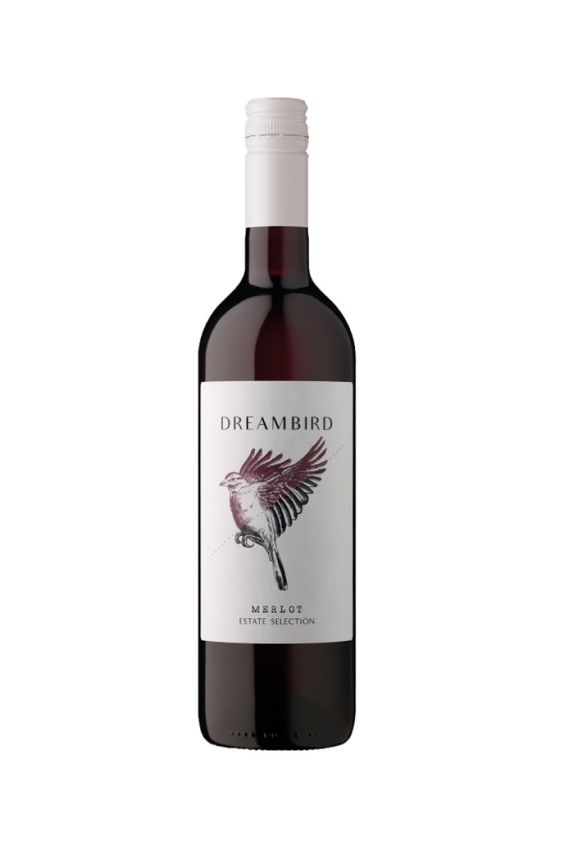 Dreambird Merlot wino rumuńskie białe wytrawne