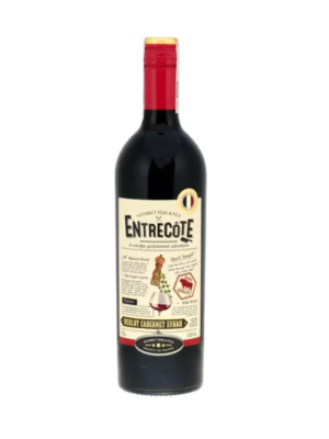 Entrecote Gourmet Pere Fils wino francuskie czerwone wytrawne